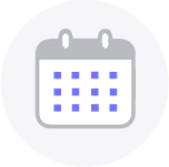 Kalender Icon für die banibis ERP Software aus Wien